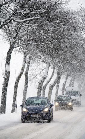 guida nella neve