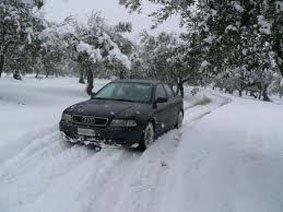 auto su neve