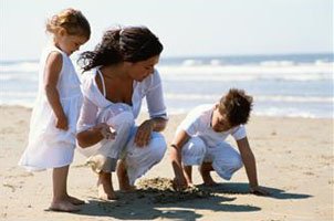 spiaggia famiglia